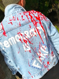 Куртка джинсовая Democracy is FAKE